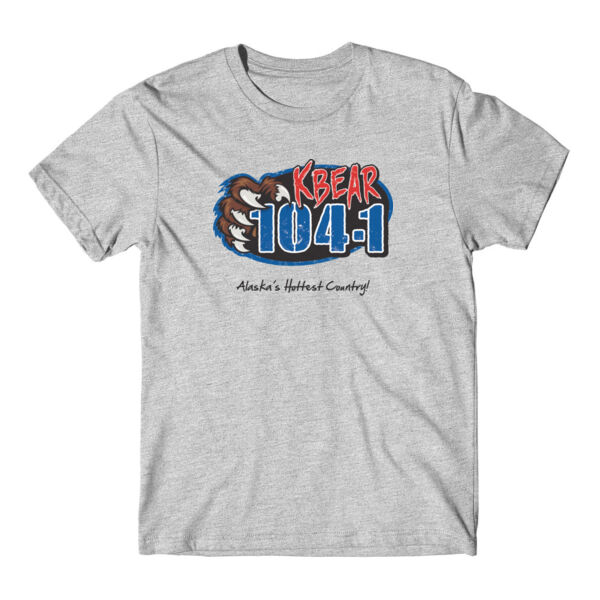 KBEAR LOGO - S/S TEE - LIGHT HEATHER GRAY Thumbnail